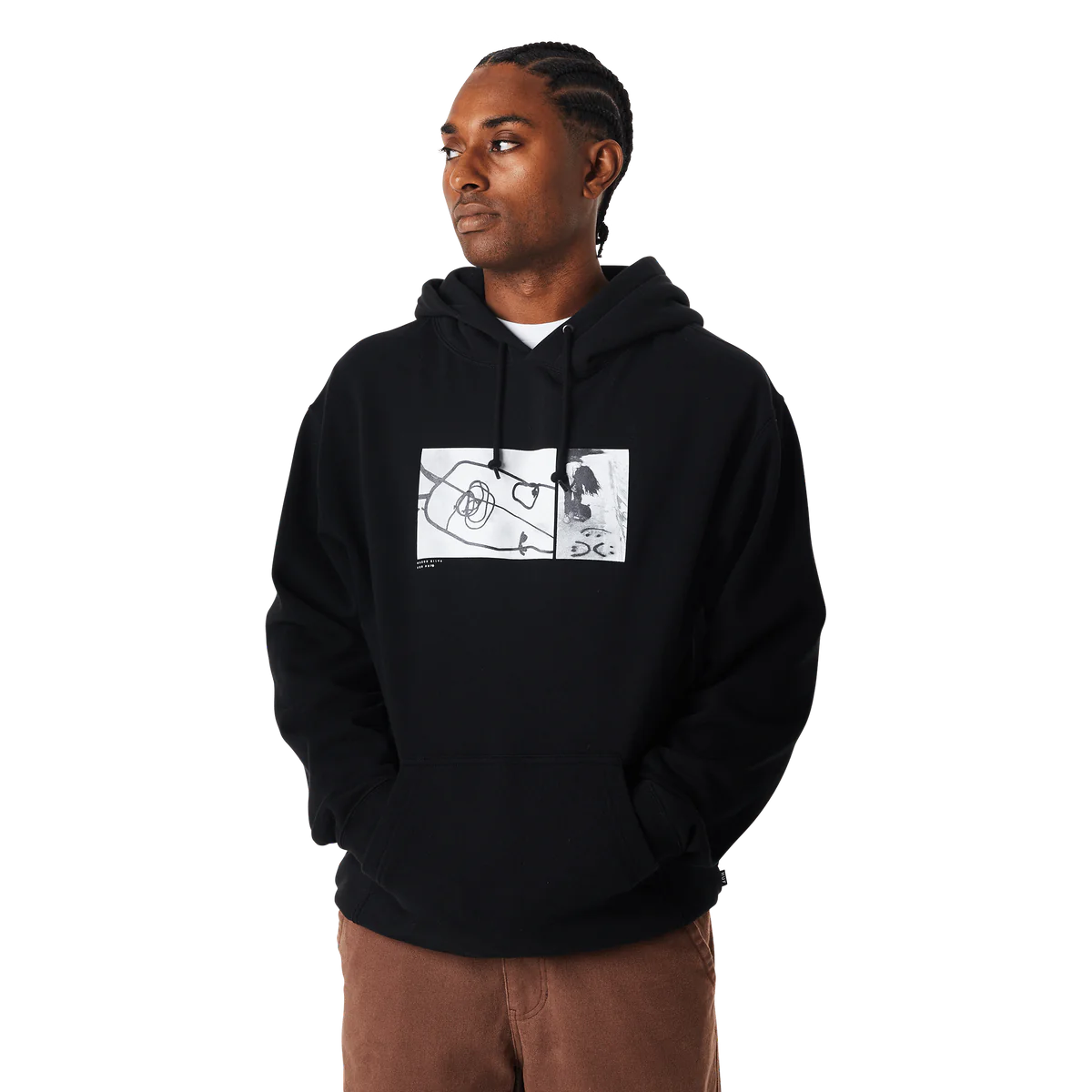 HUF Mason Photos Hoodie - Black