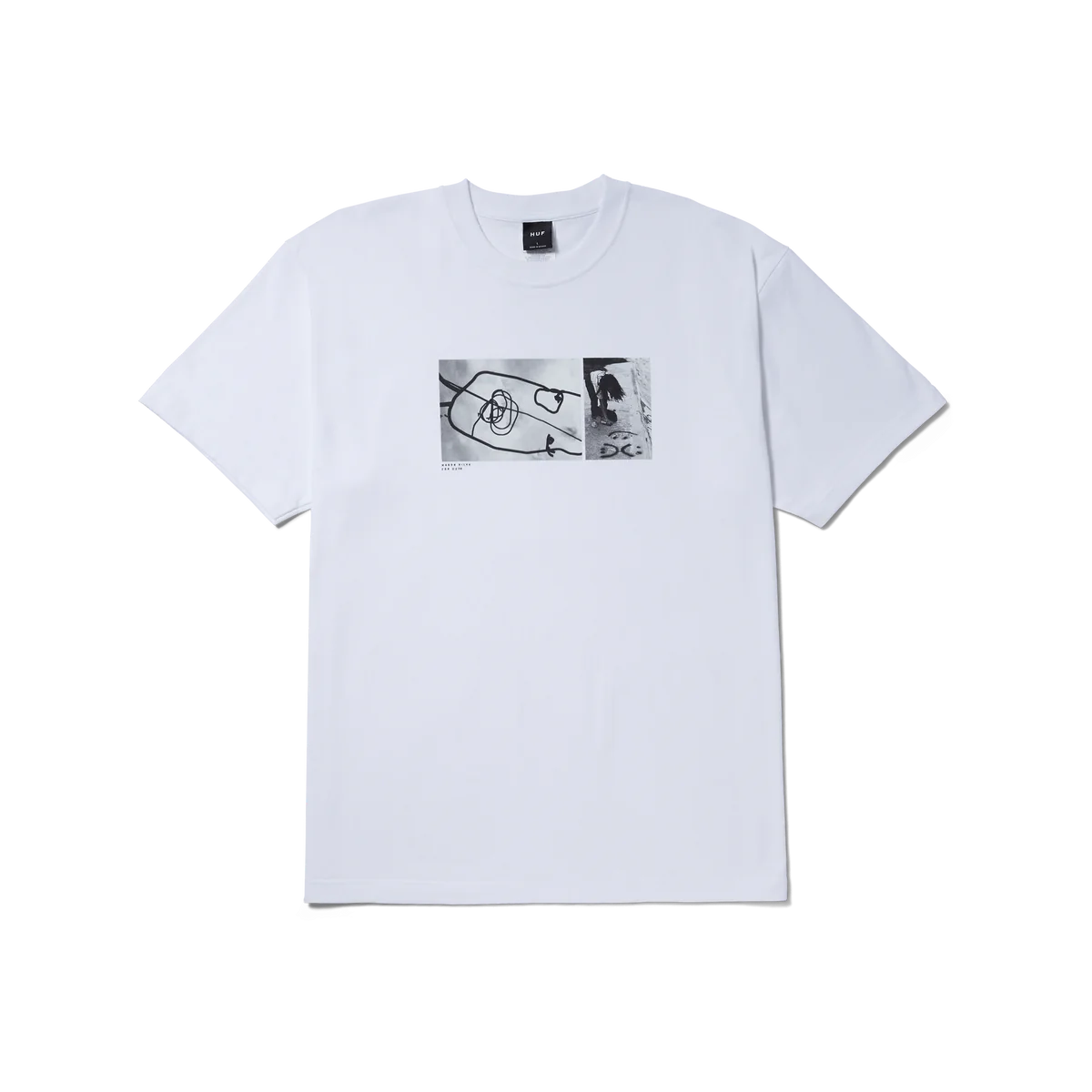 Huf Mason Photos Tee - White