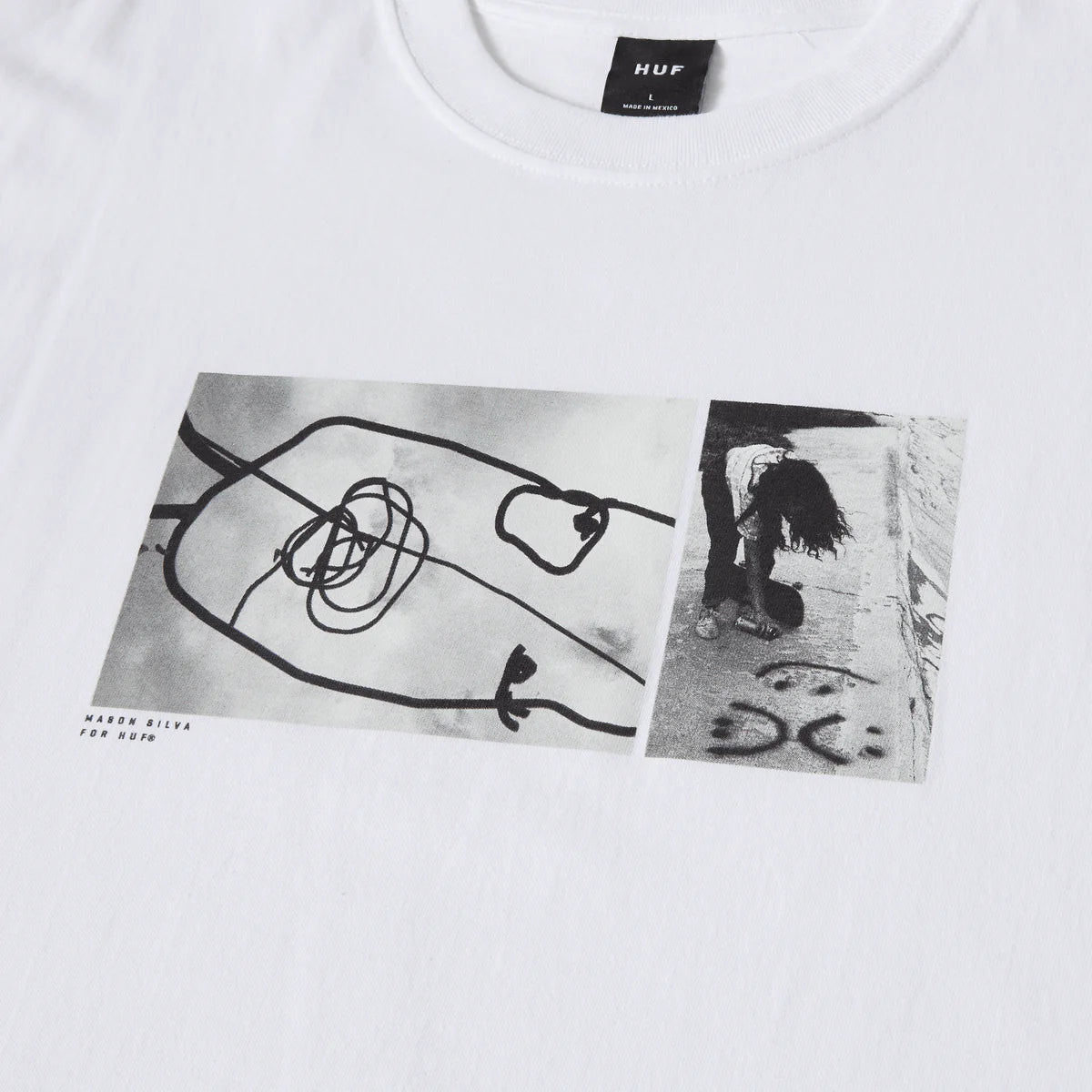 Huf Mason Photos Tee - White