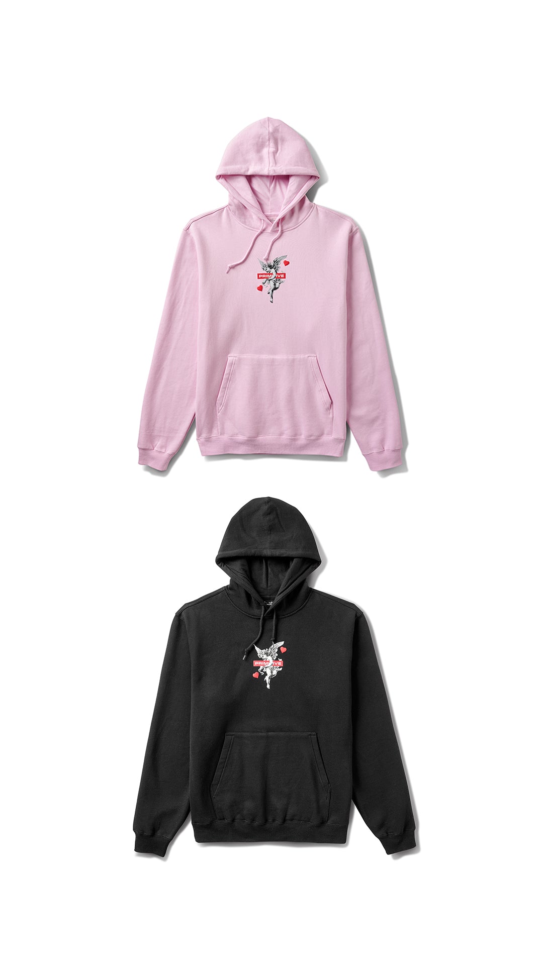 Primitive Match Hood - Pink