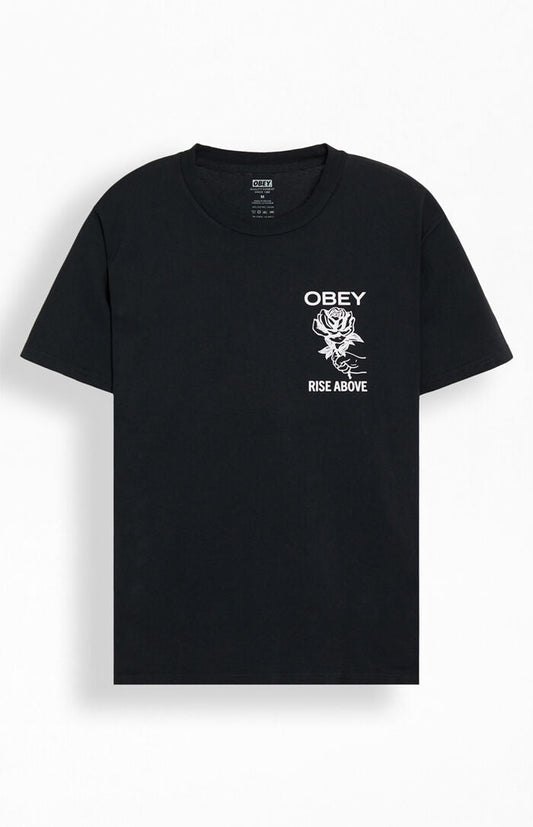 OBEY Rise Above Tee - Black