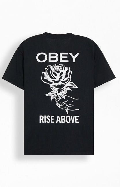 OBEY Rise Above Tee - Black