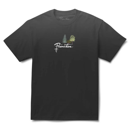 Primitive Roots HeavyWeight Tee- Black