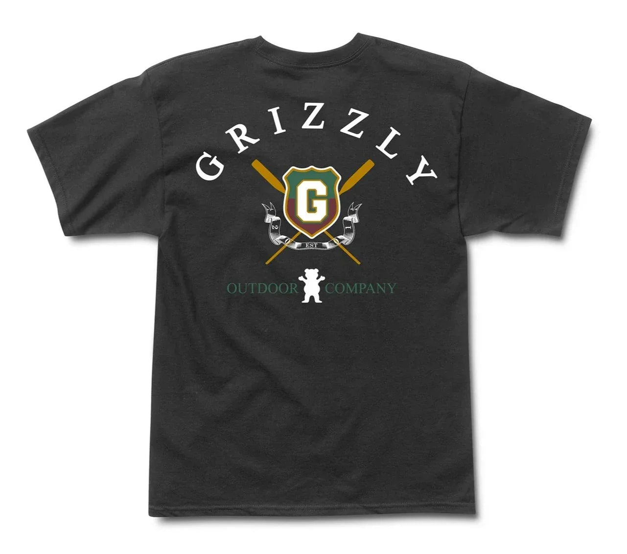 Grizzly Cambridge Tee - Black