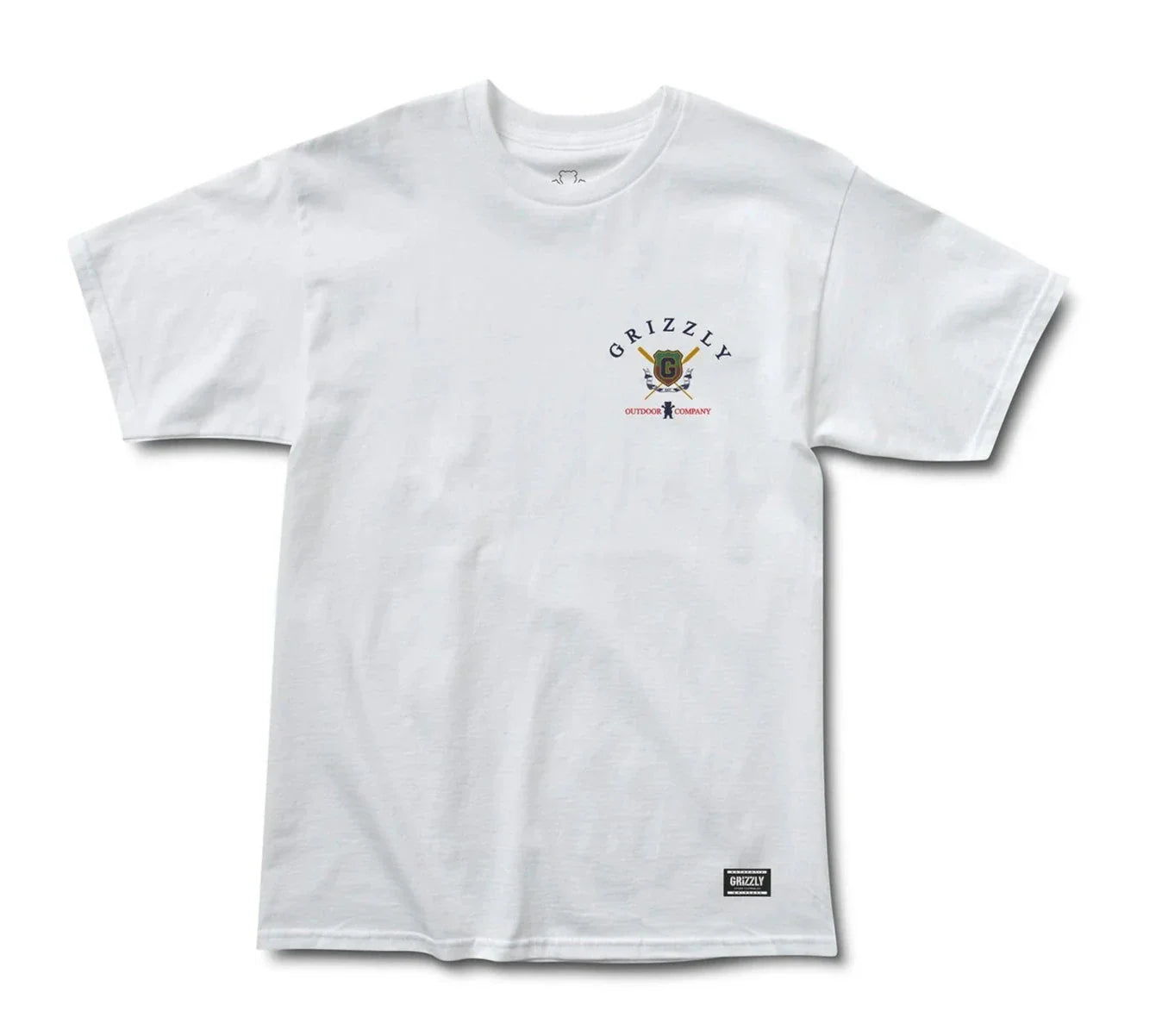 Grizzly Cambridge Tee - White