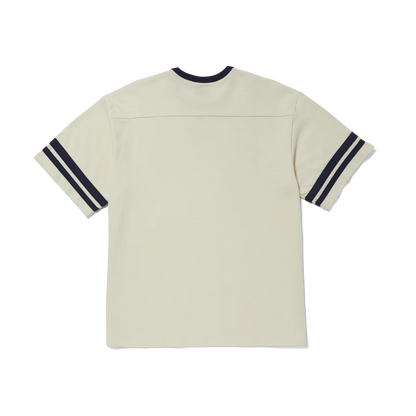 HUF FUCK IT FOOTBALL SHIRT - IVORY