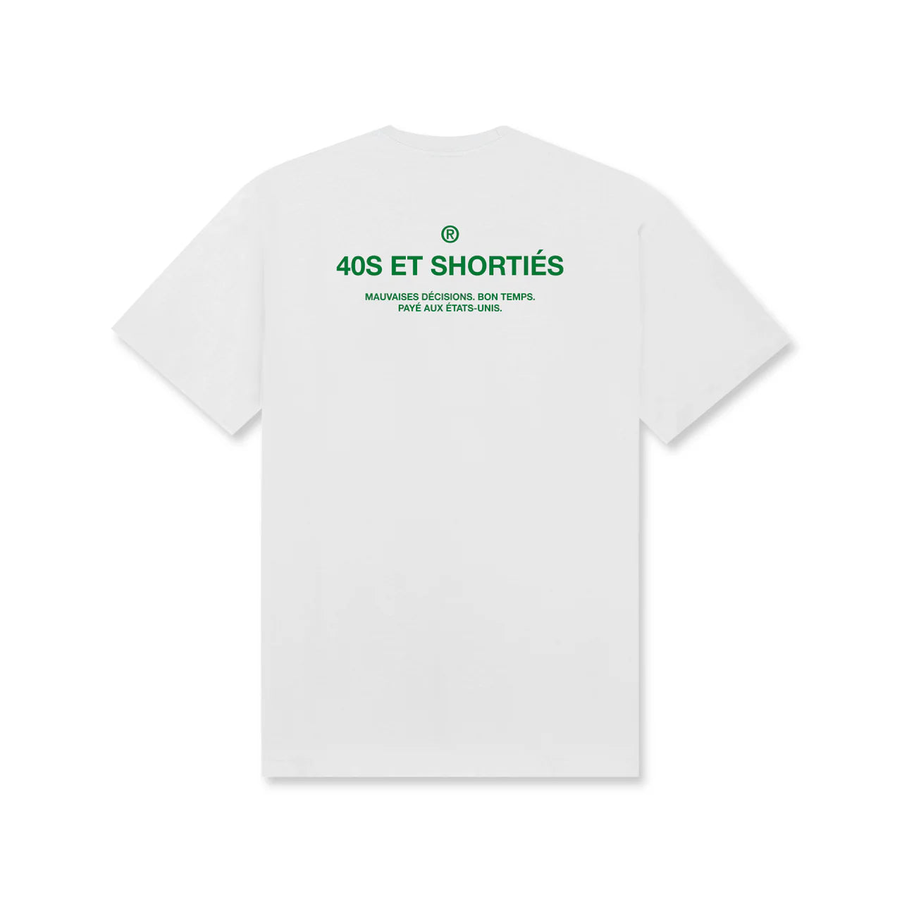 40s French General Logo Tee - White