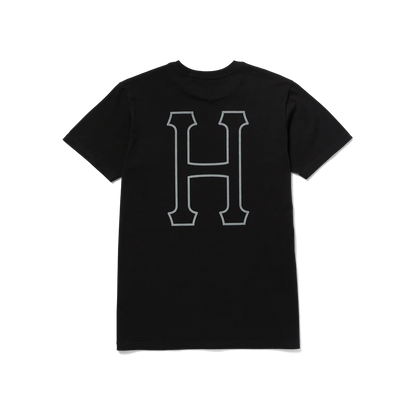 HUF SET H S/S TEE - BLACK