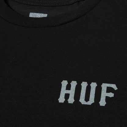 HUF SET H S/S TEE - BLACK