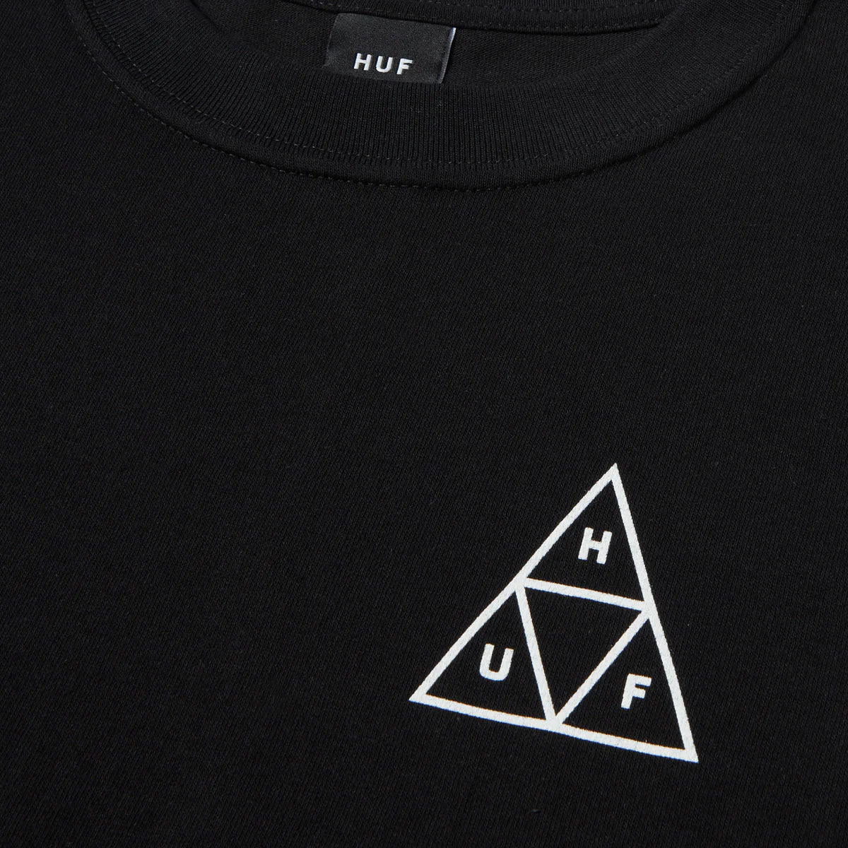 HUF SET TT S/S TEE - BLACK