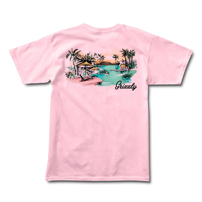 Grizzly Island Tee - Rose