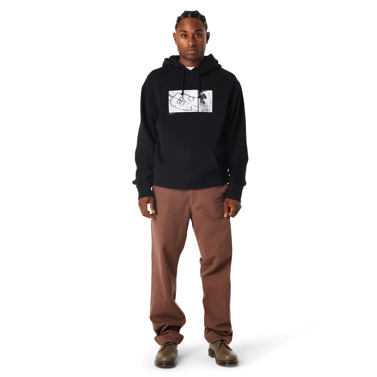 HUF Mason Photos Hoodie - Black