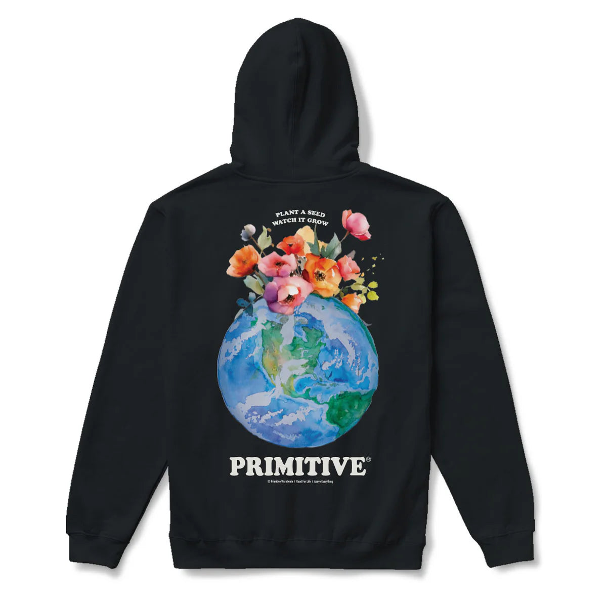 Primitive Seed Hood - Black