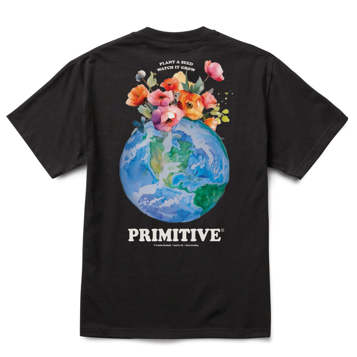 Primitive Seed Tee - Black