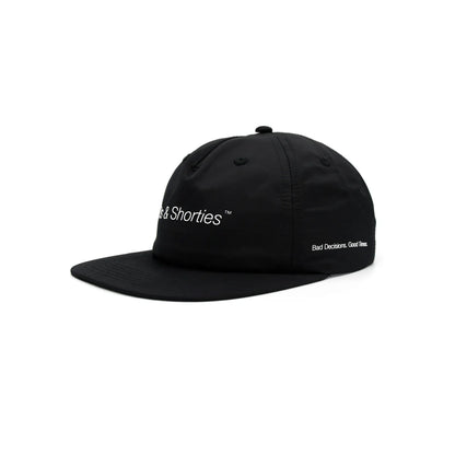 40s Slim Text Logo Hat - Black