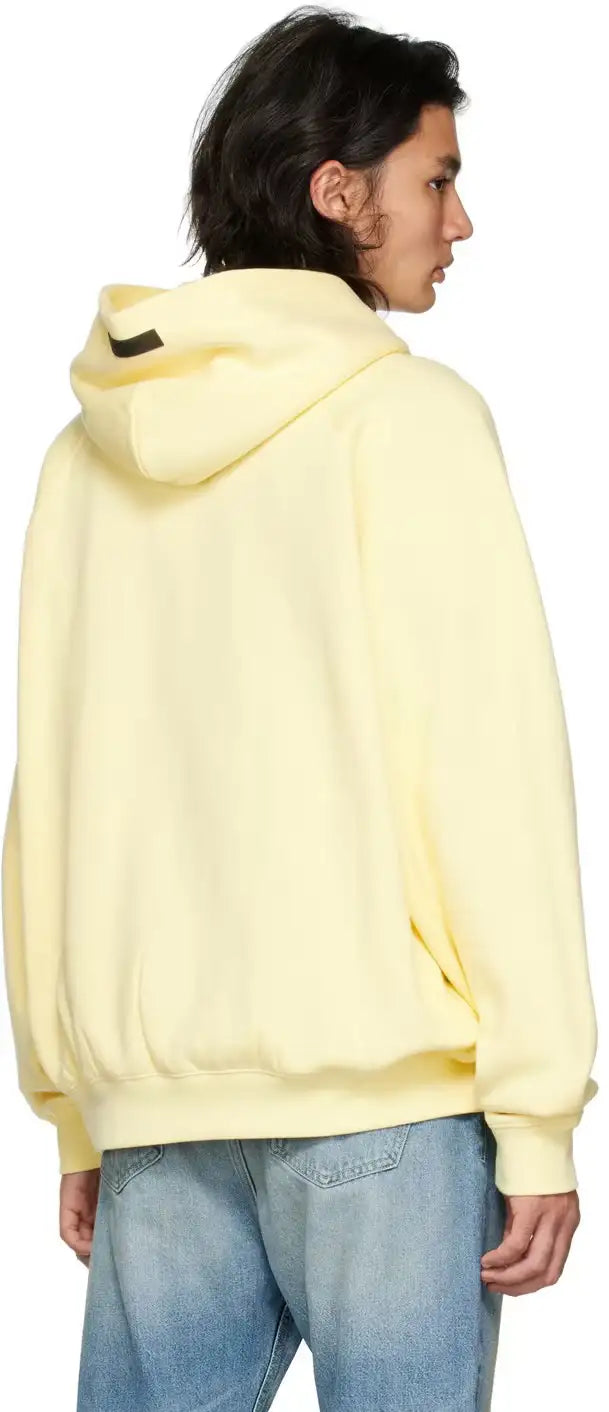 Fear Of God Essentials Raglan Hoodie - Yellow