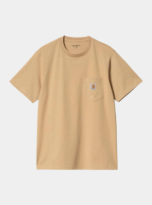 Carhartt WIP S/S Pocket Tee - Dusty H Brown